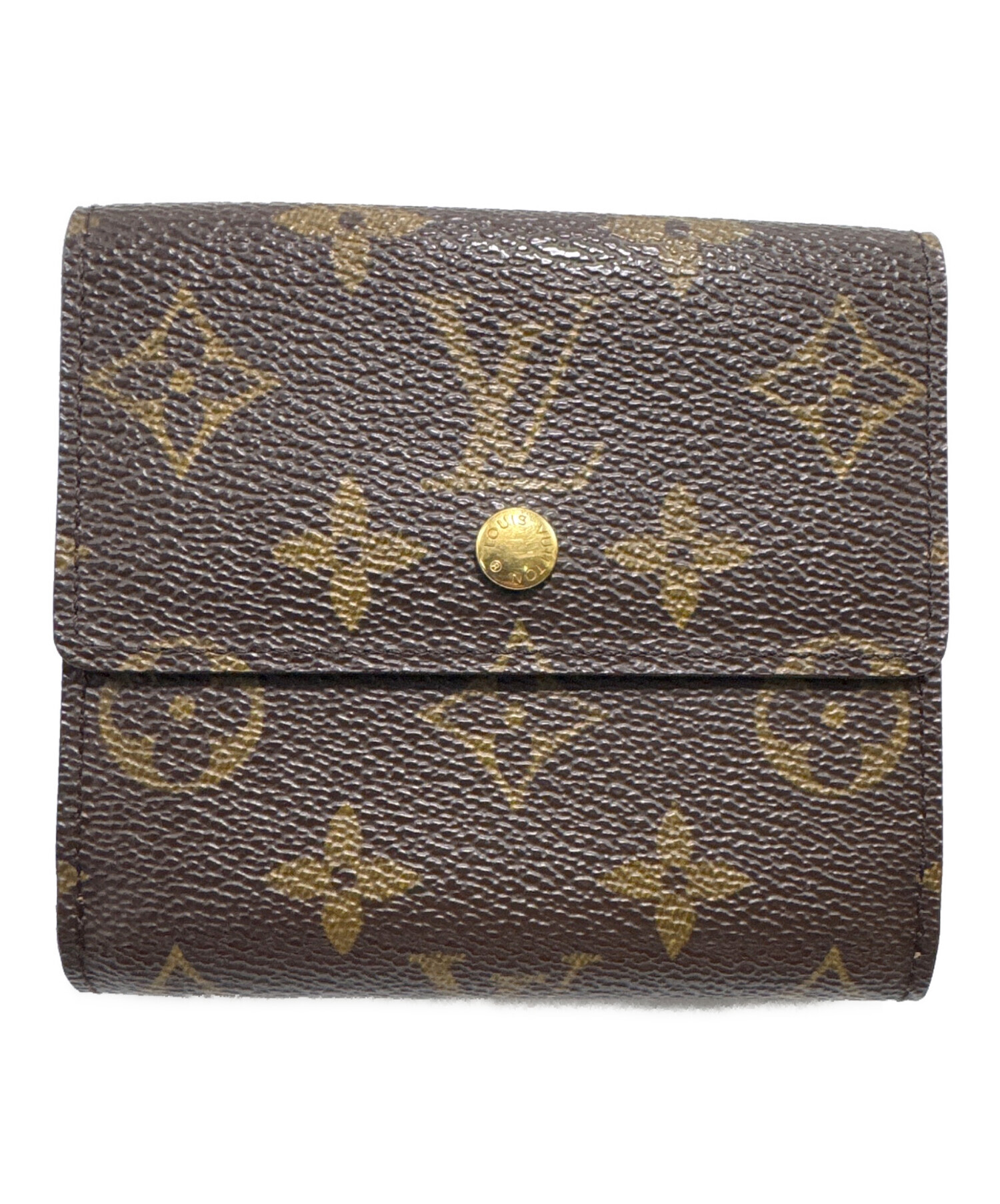 中古・古着通販】LOUIS VUITTON (ルイ ヴィトン) 2つ折り財布 ブラウン