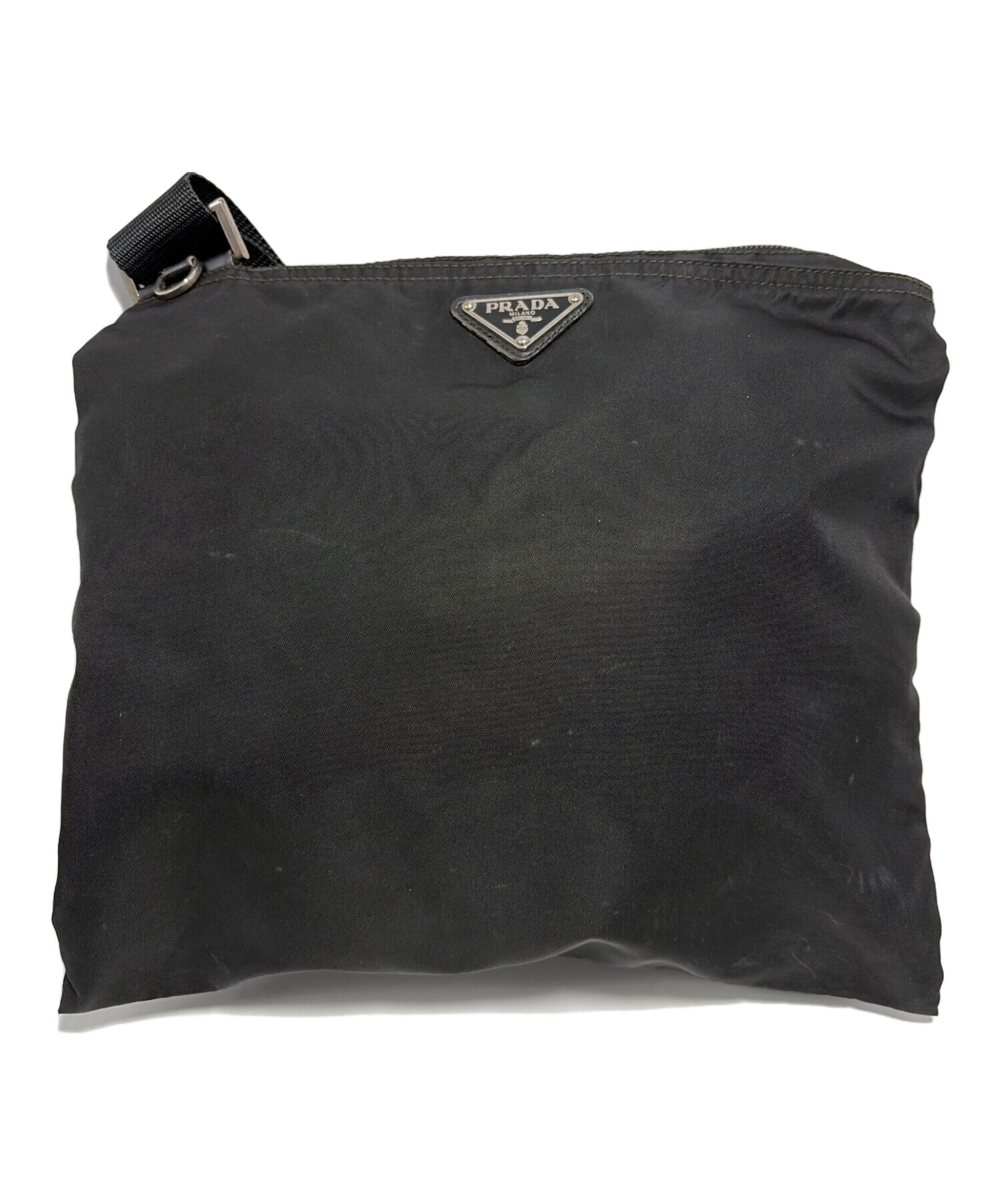 中古・古着通販】PRADA (プラダ) ショルダーバッグ ブラック｜ブランド