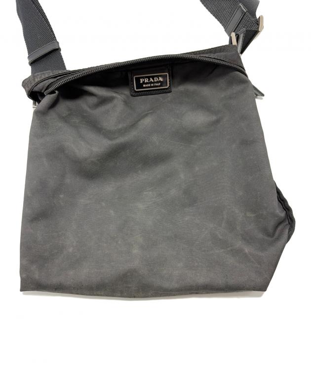 中古・古着通販】PRADA (プラダ) ショルダーバッグ ブラック｜ブランド