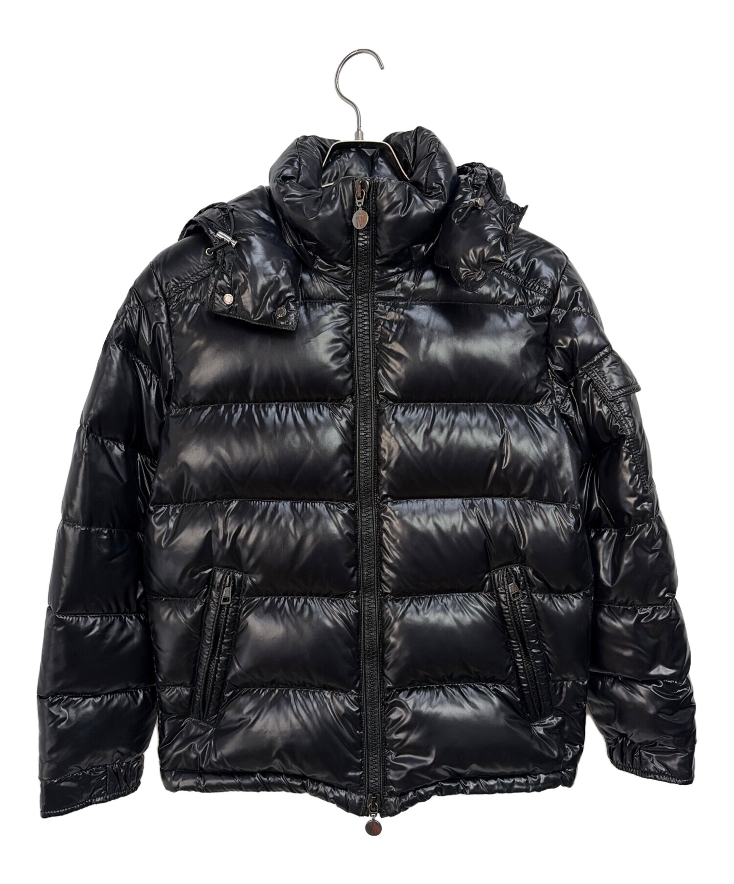 中古・古着通販】MONCLER (モンクレール) ダウンジャケット ブラック