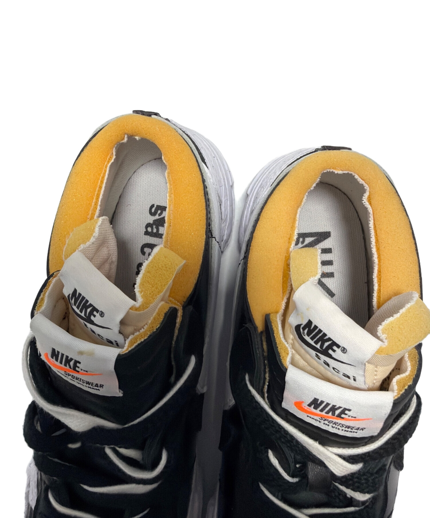 中古・古着通販】NIKE (ナイキ) sacai (サカイ) スニーカー ブラック