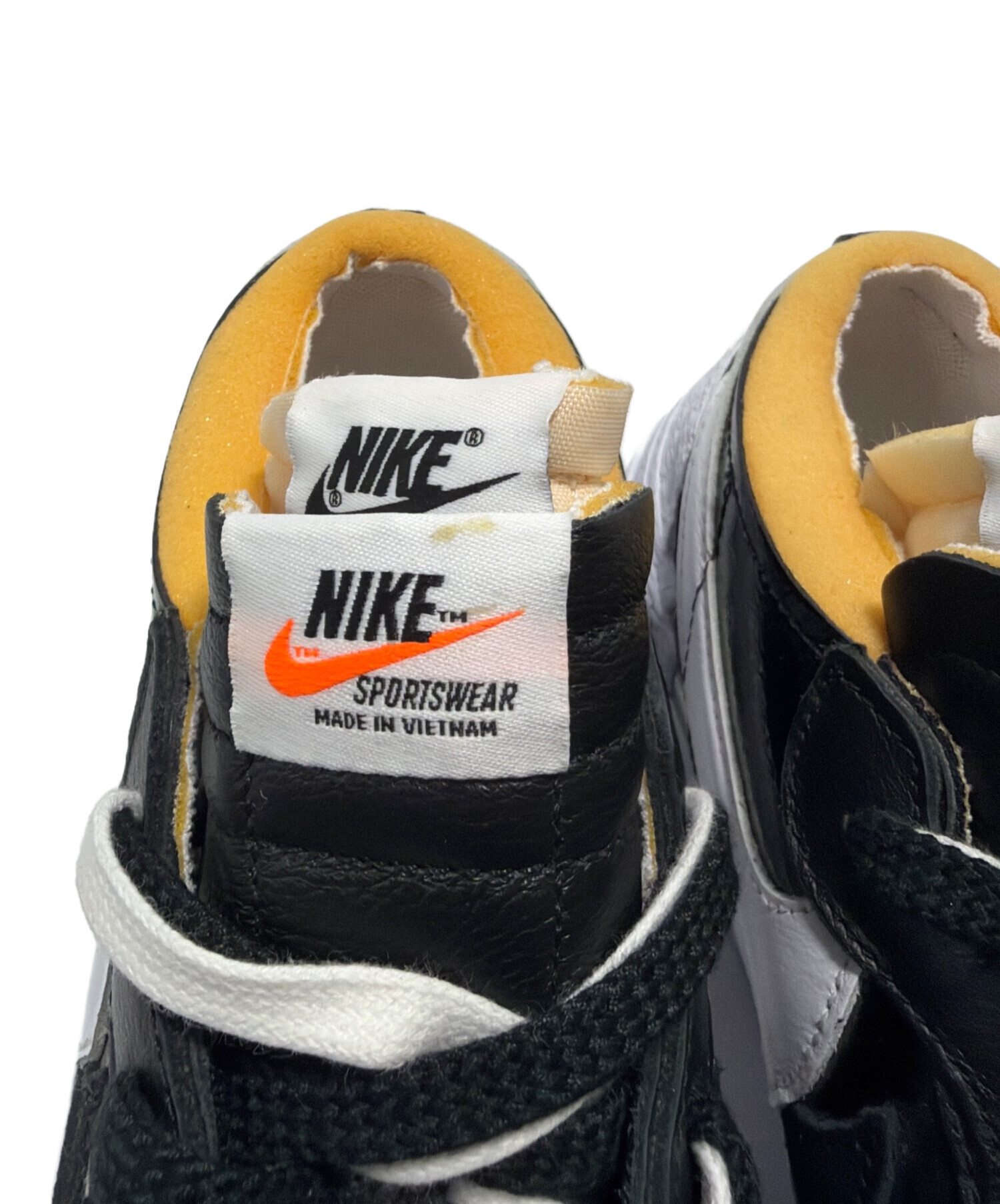 中古・古着通販】NIKE (ナイキ) sacai (サカイ) スニーカー ブラック