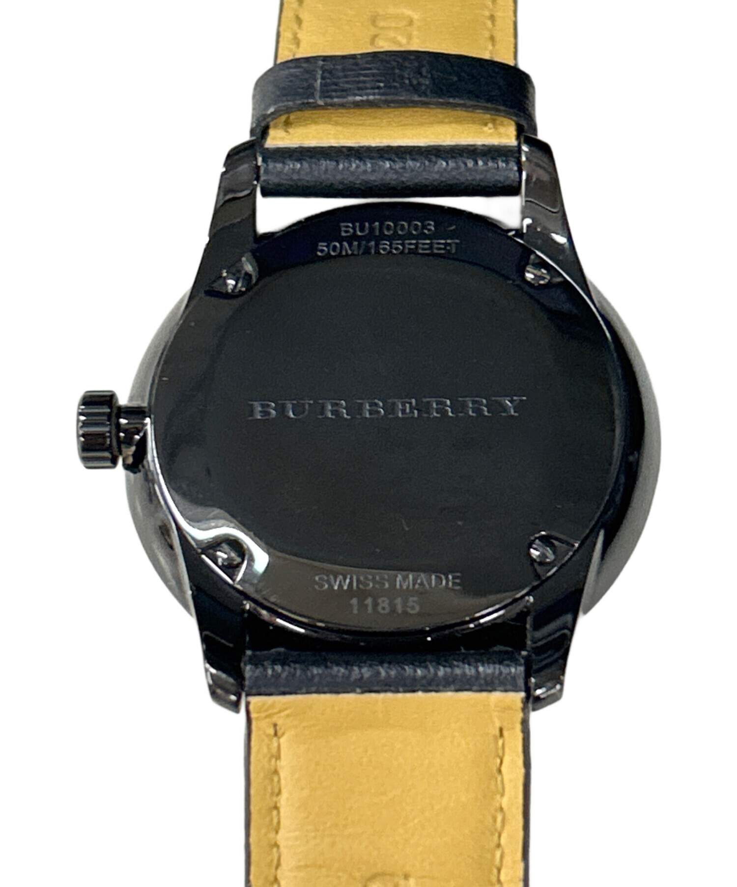 中古・古着通販】BURBERRY (バーバリー) 腕時計 ブラック｜ブランド