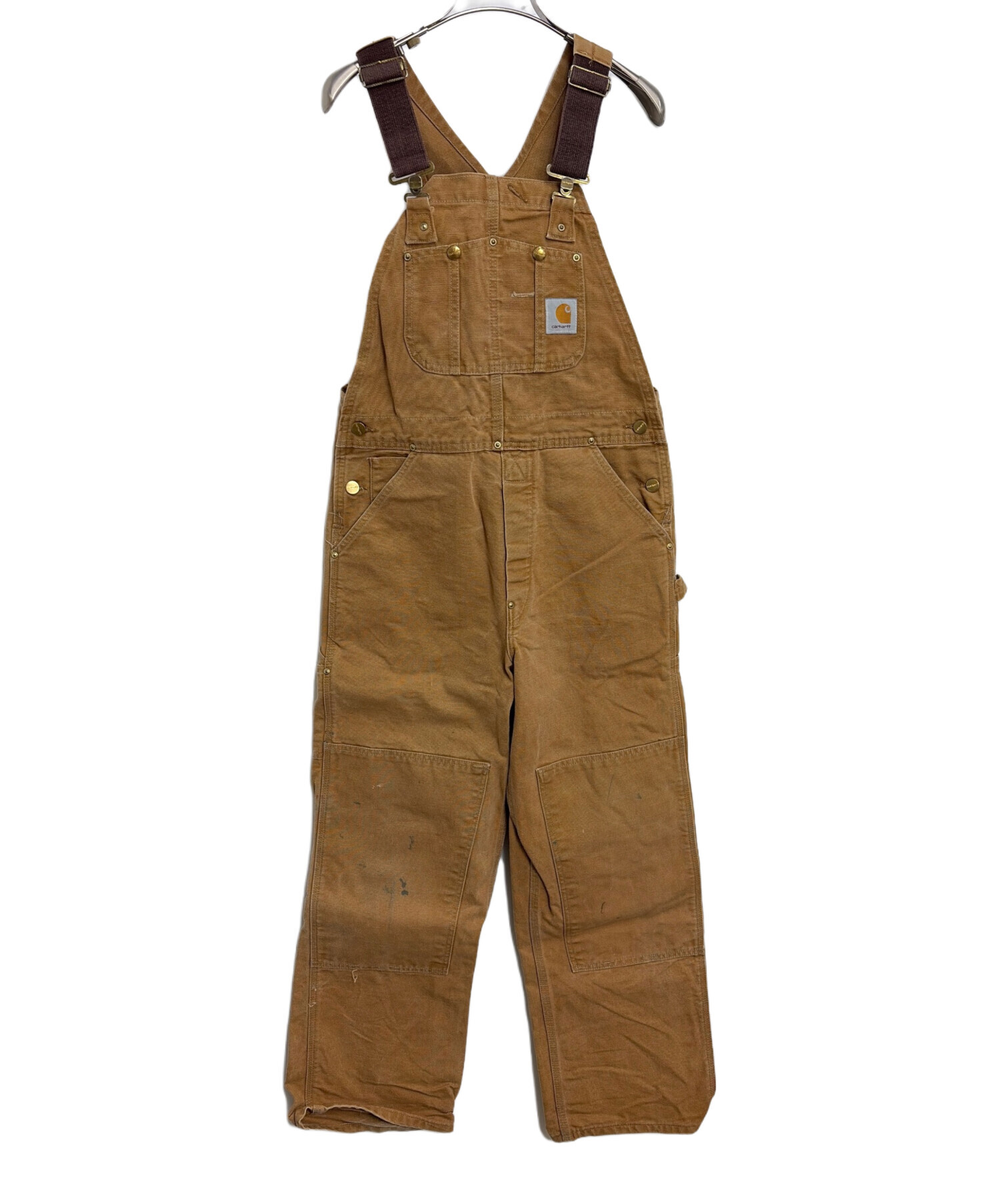 Carhartt ベージュ オーバーオール　カーハート 中古・古着通販】CarHartt (カーハート) オーバーオール ベージュ