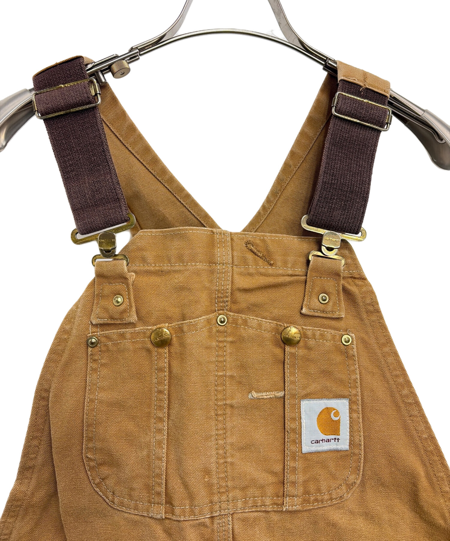 中古・古着通販】CarHartt (カーハート) オーバーオール ベージュ