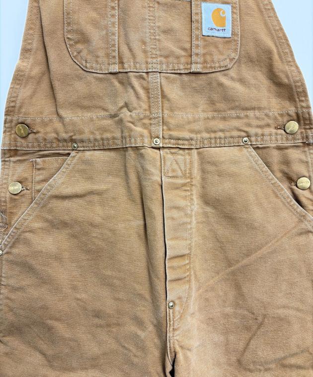 中古・古着通販】CarHartt (カーハート) オーバーオール ベージュ