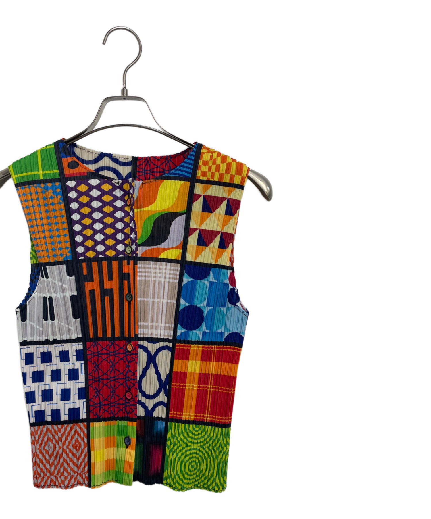 PLEATS PLEASE ノースリーブシャツ 中古・古着通販】PLEATS PLEASE (プリーツプリーズ) ノースリーブ