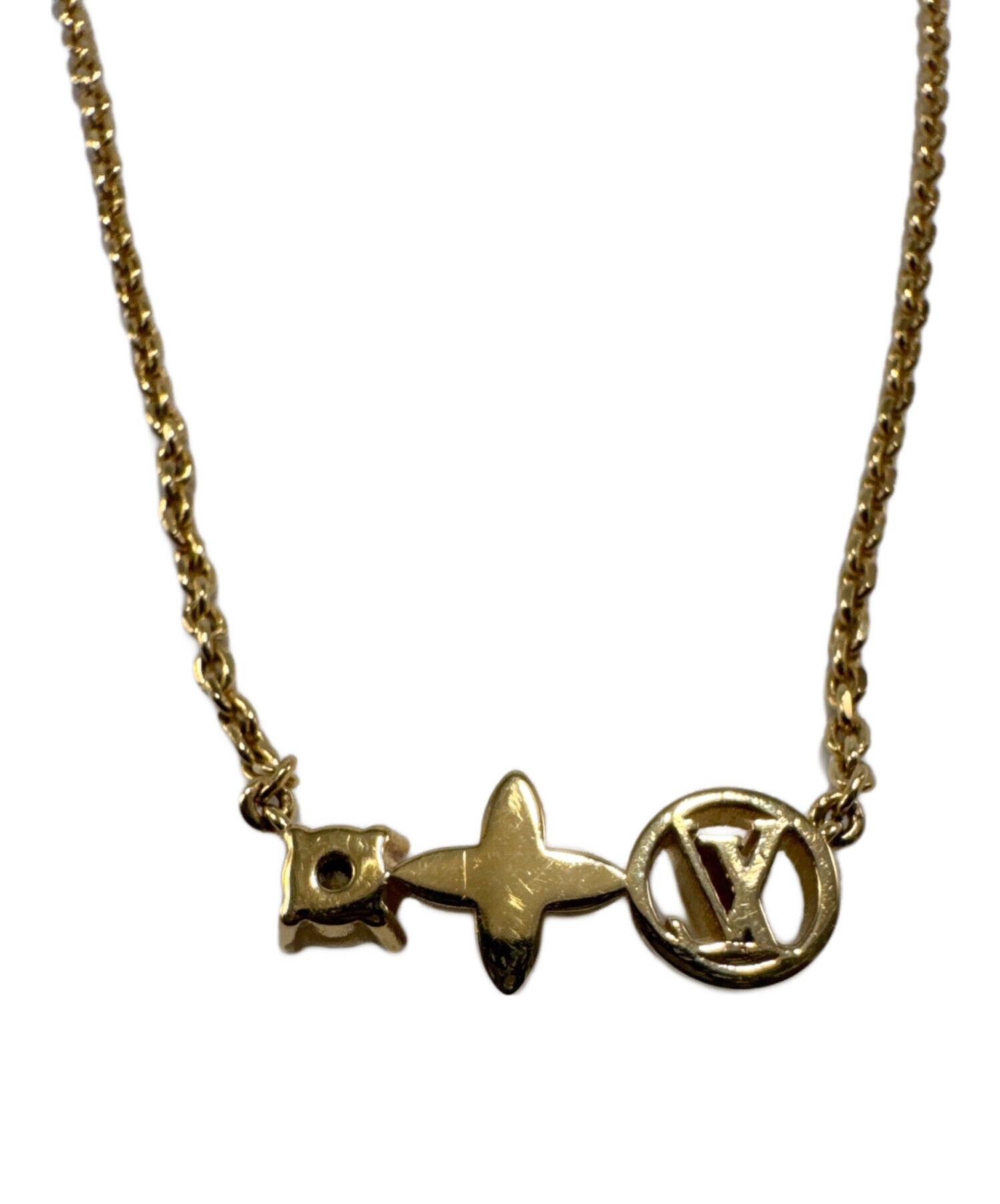 ※購入者様決定済み LOUIS VUITTON ネックレス・プティ・ルイ 中古・古着通販】LOUIS VUITTON (ルイ ヴィトン) プティ ルイ