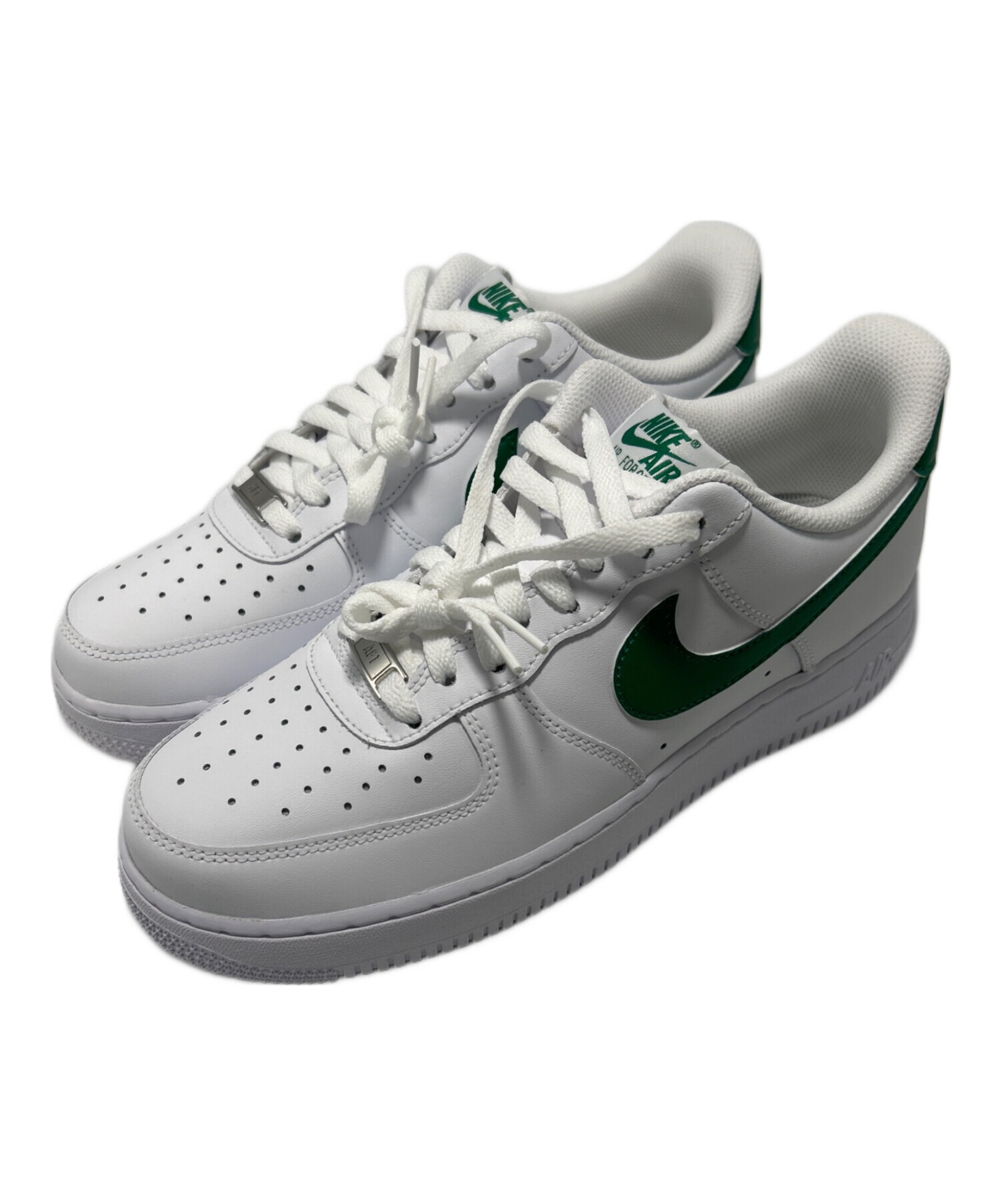 中古・古着通販】NIKE (ナイキ) スニーカー ホワイト×グリーン サイズ