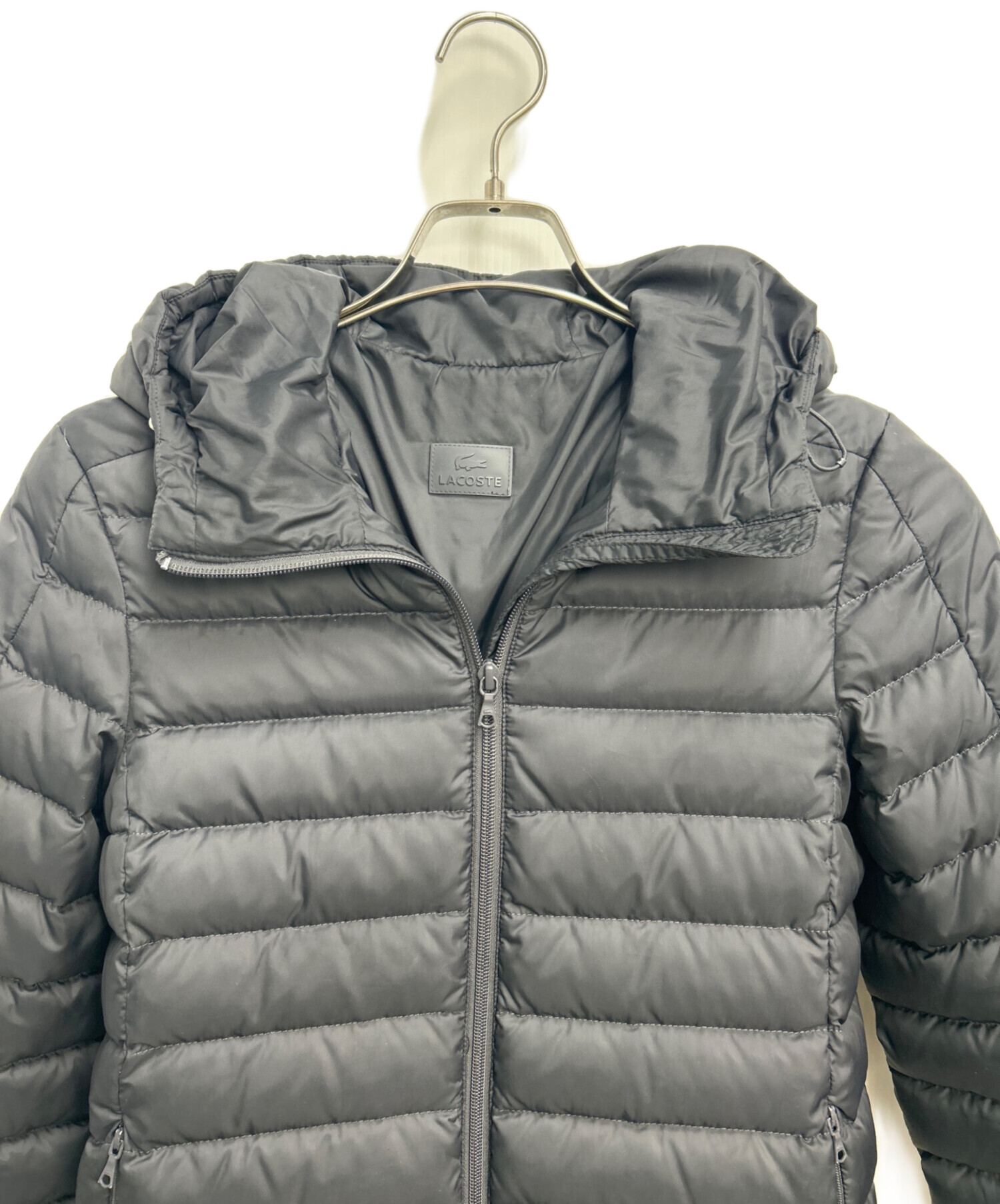 中古・古着通販】LACOSTE (ラコステ) ダウンジャケット グレー サイズ