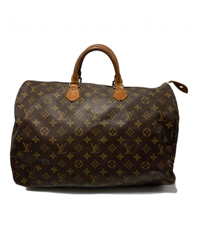 Louis Vuitton ハンドバッグ ダークブラウン 中古・古着通販】LOUIS VUITTON (ルイ ヴィトン) ハンドバッグ