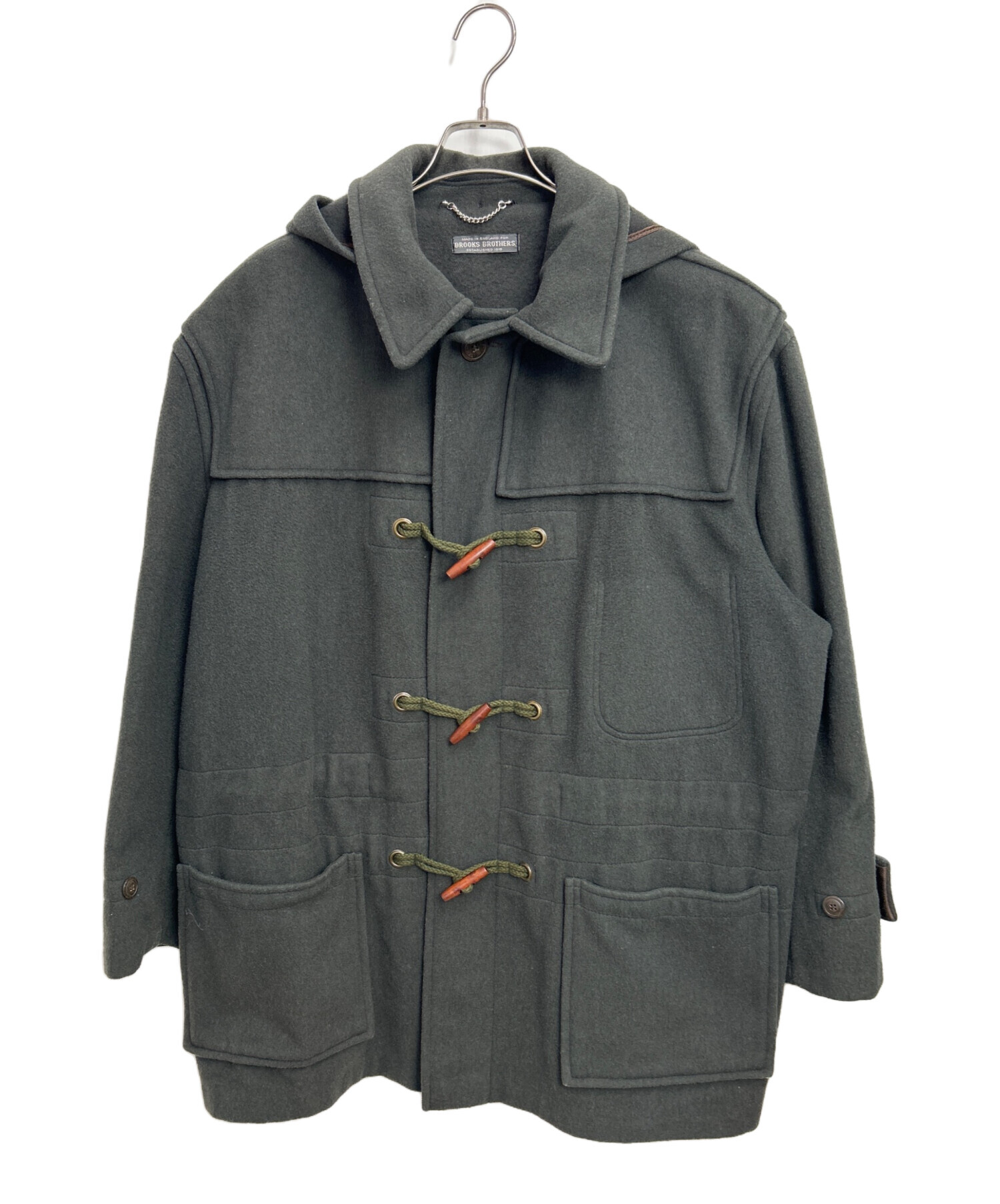 Brooks Brothers 英国製、ダッフルコート、リネン 中古・古着通販】BROOKS BROTHERS (ブルックスブラザーズ