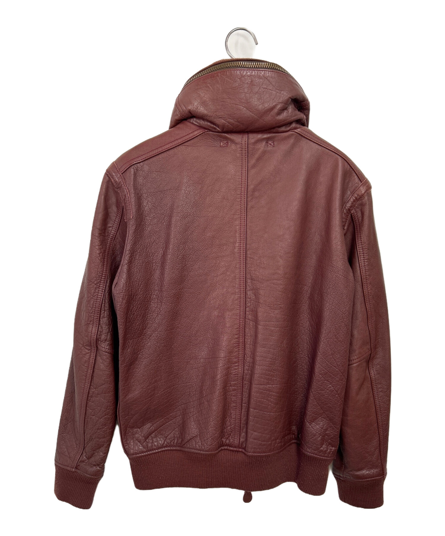 中古・古着通販】AVIREX (アヴィレックス) レザージャケット レッド