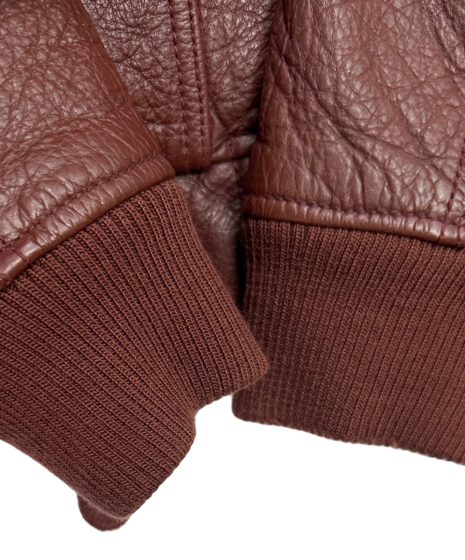 中古・古着通販】AVIREX (アヴィレックス) レザージャケット レッド