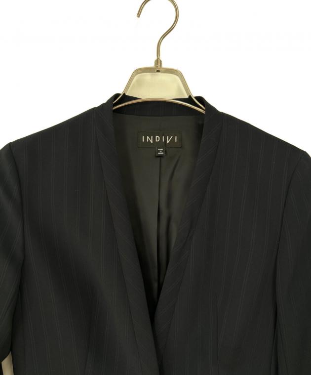 中古・古着通販】INDIVI (インディヴィ) セットアップスーツ ネイビー