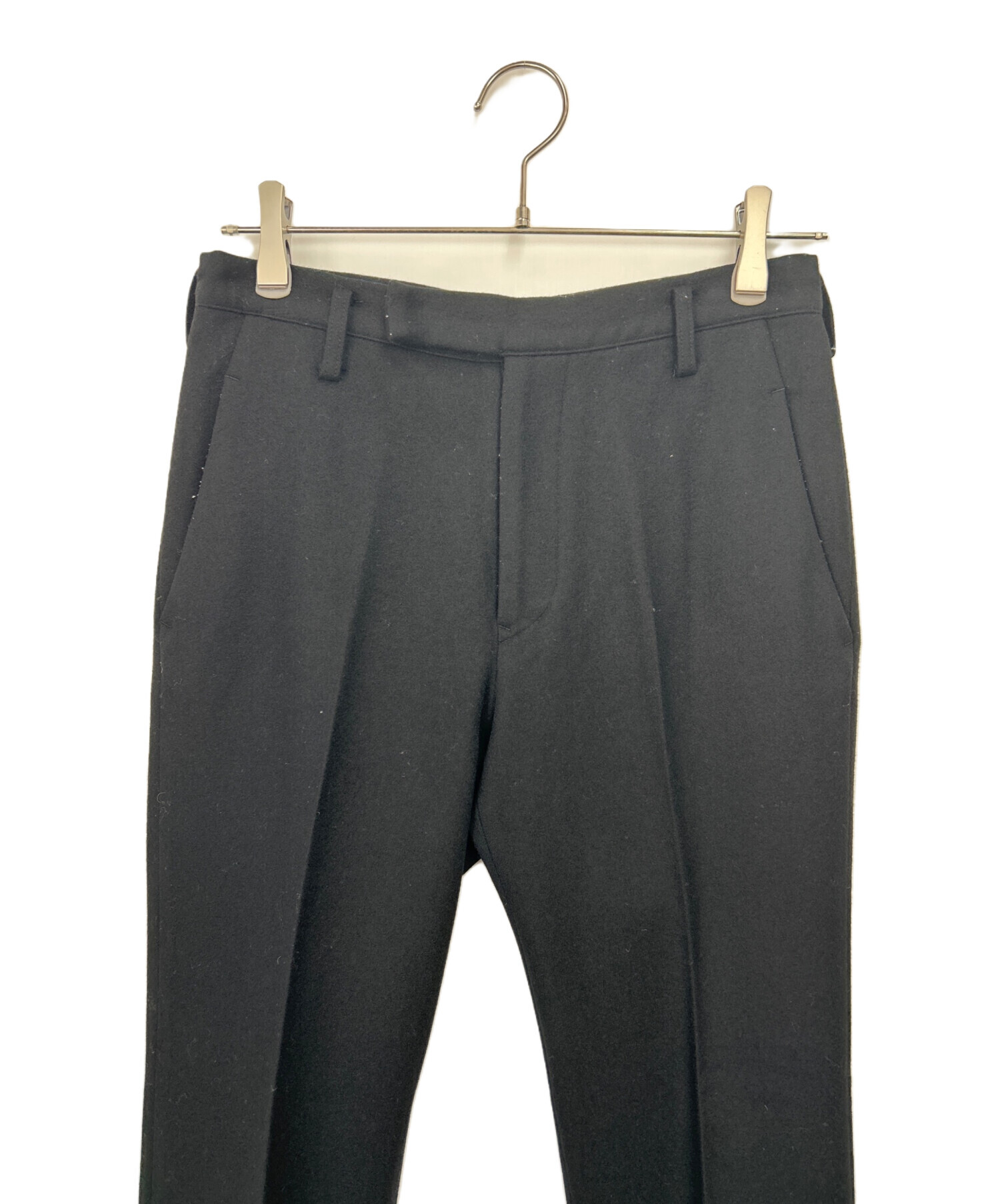 中古・古着通販】YOHJI YAMAMOTO (ヨウジヤマモト) パンツ ブラック