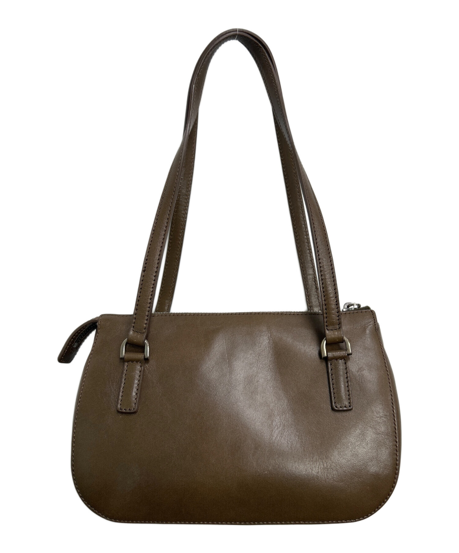 中古・古着通販】HIROFU (ヒロフ) ハンドバッグ ブラウン｜ブランド