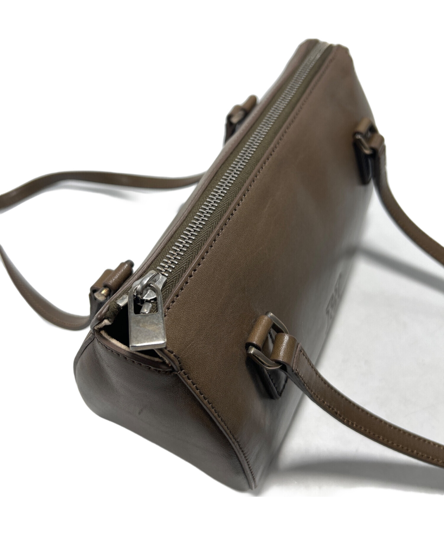 中古・古着通販】HIROFU (ヒロフ) ハンドバッグ ブラウン｜ブランド