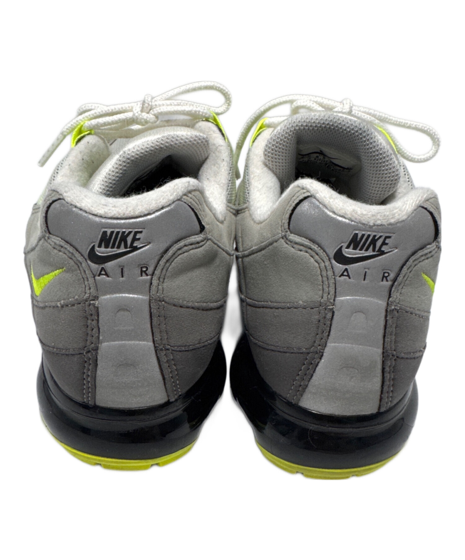中古・古着通販】NIKE (ナイキ) スニーカー グレー×イエロー サイズ 