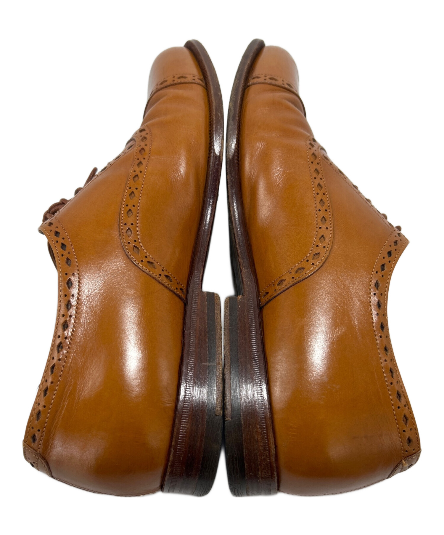 中古・古着通販】Santoni (サントーニ) メダリオンレザーシューズ