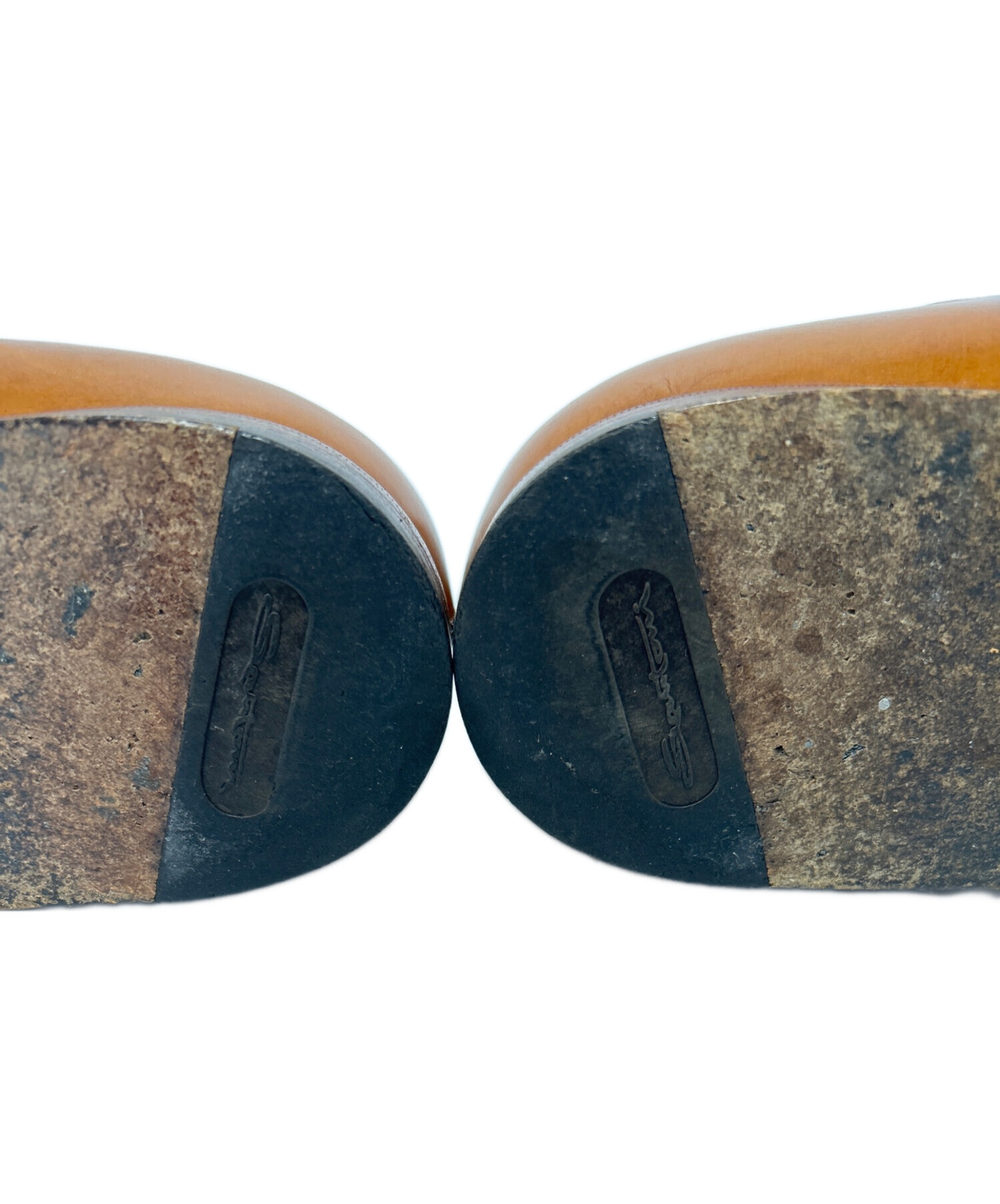 【最終値下げ】新品　サントーニ Santoni メダリオンシューズ　サイズ8 最終値下げ】新品 サントーニ Santoni メダリオンシューズ サイズ8