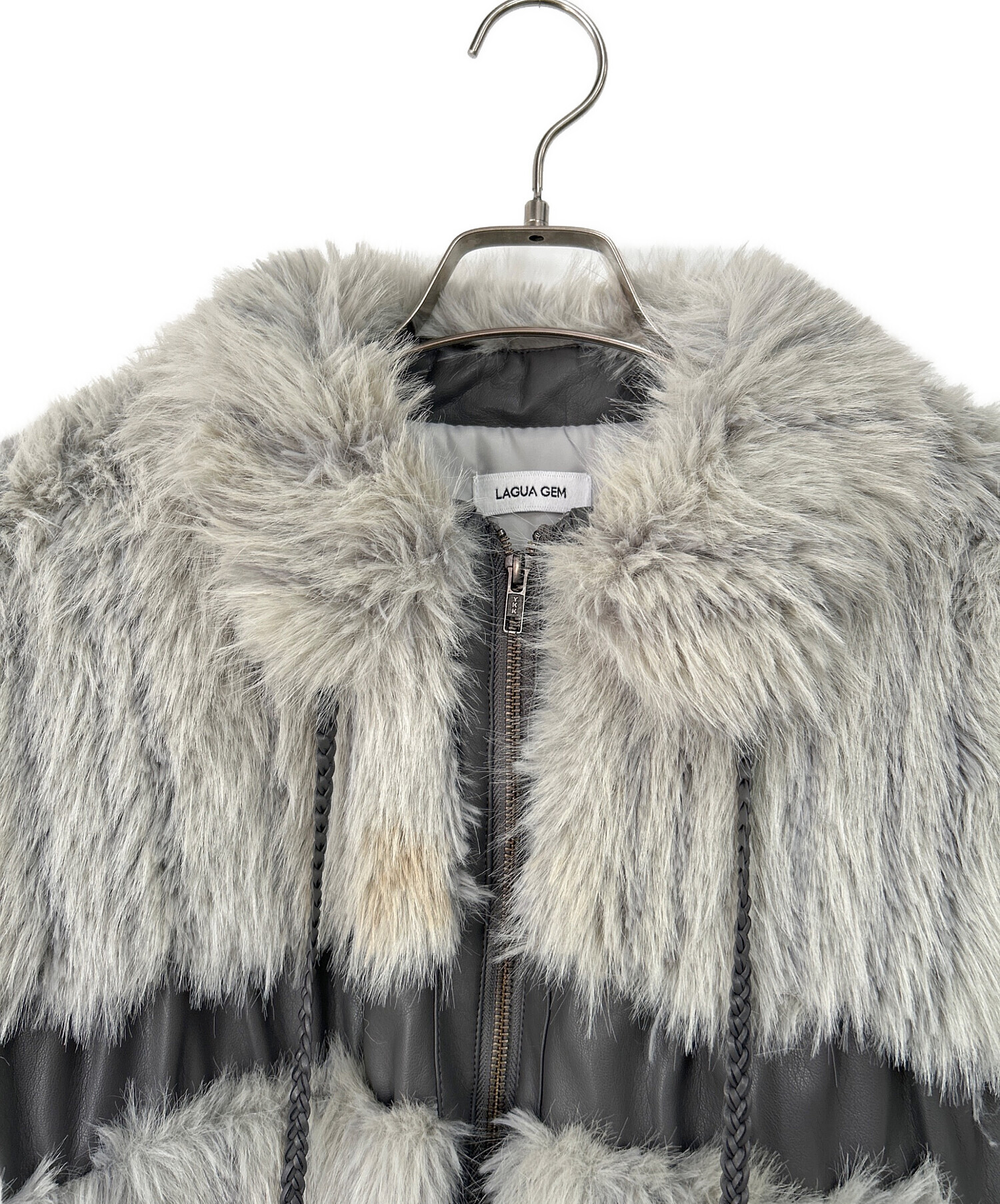 中古・古着通販】LAGUA GEM (ラグアジェム) フェイクファージャケット
