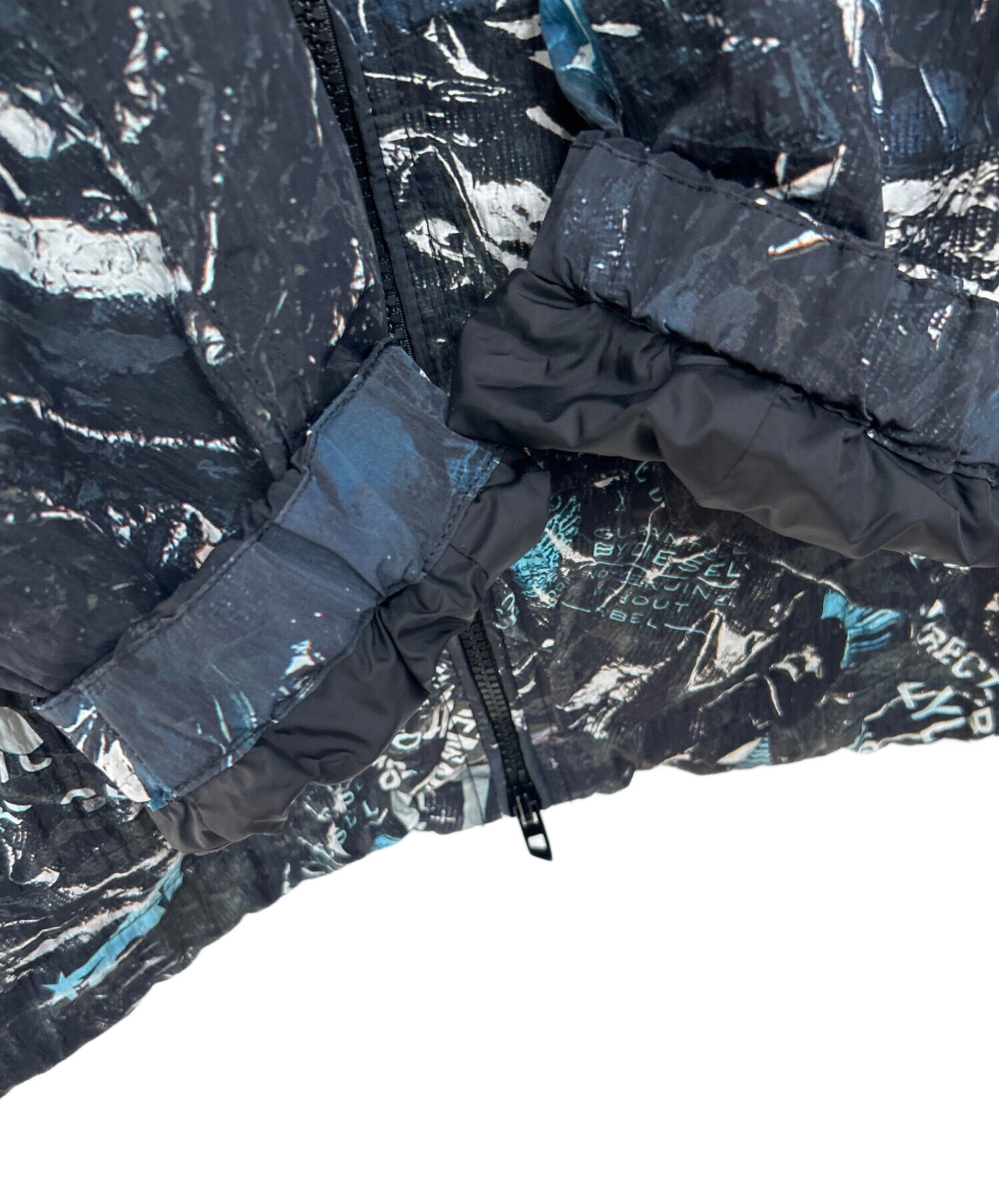 新品未使用！DIESEL ジャケット サイズ48 中古・古着通販】DIESEL (ディーゼル) ナイロンジャケット マルチ