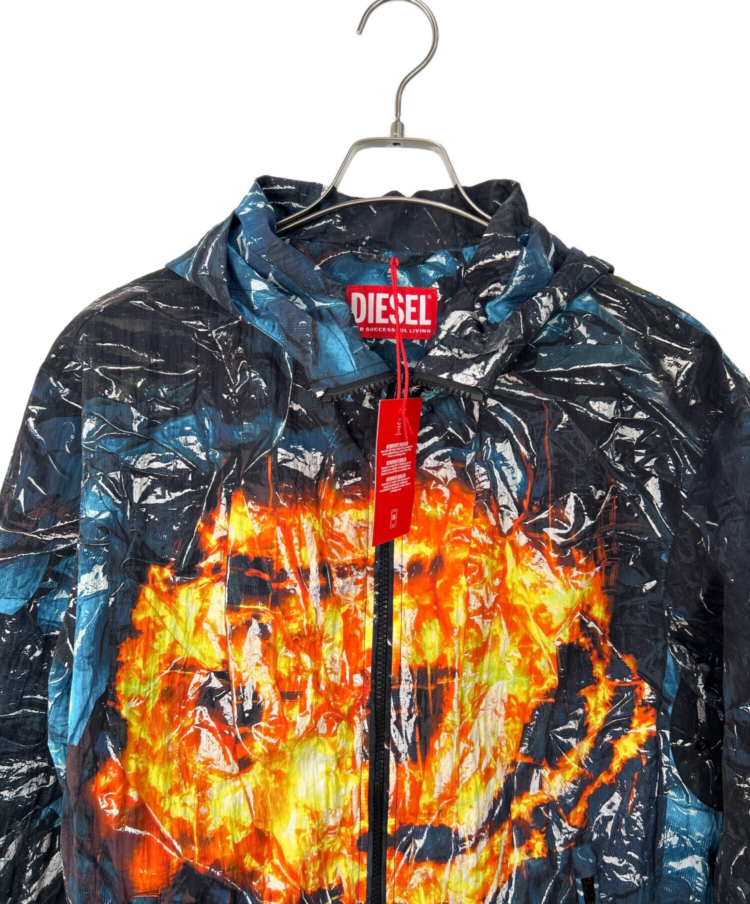 DIESELディーゼル　ナイロンジャケット　Sサイズ　L〜XLサイズ相当 楽天市場】☆DIESEL ディーゼル レディース☆光沢ナイロン 防風特殊