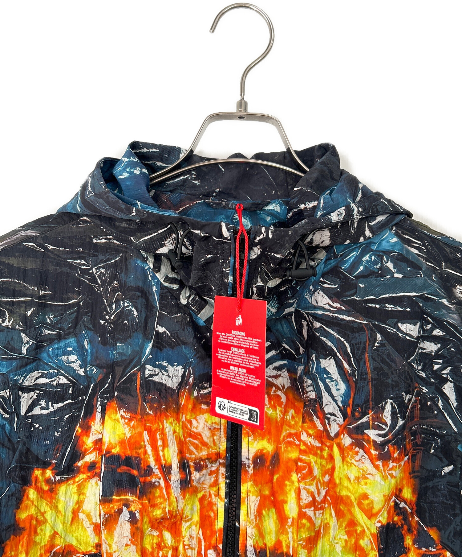 中古・古着通販】DIESEL (ディーゼル) ナイロンジャケット マルチ