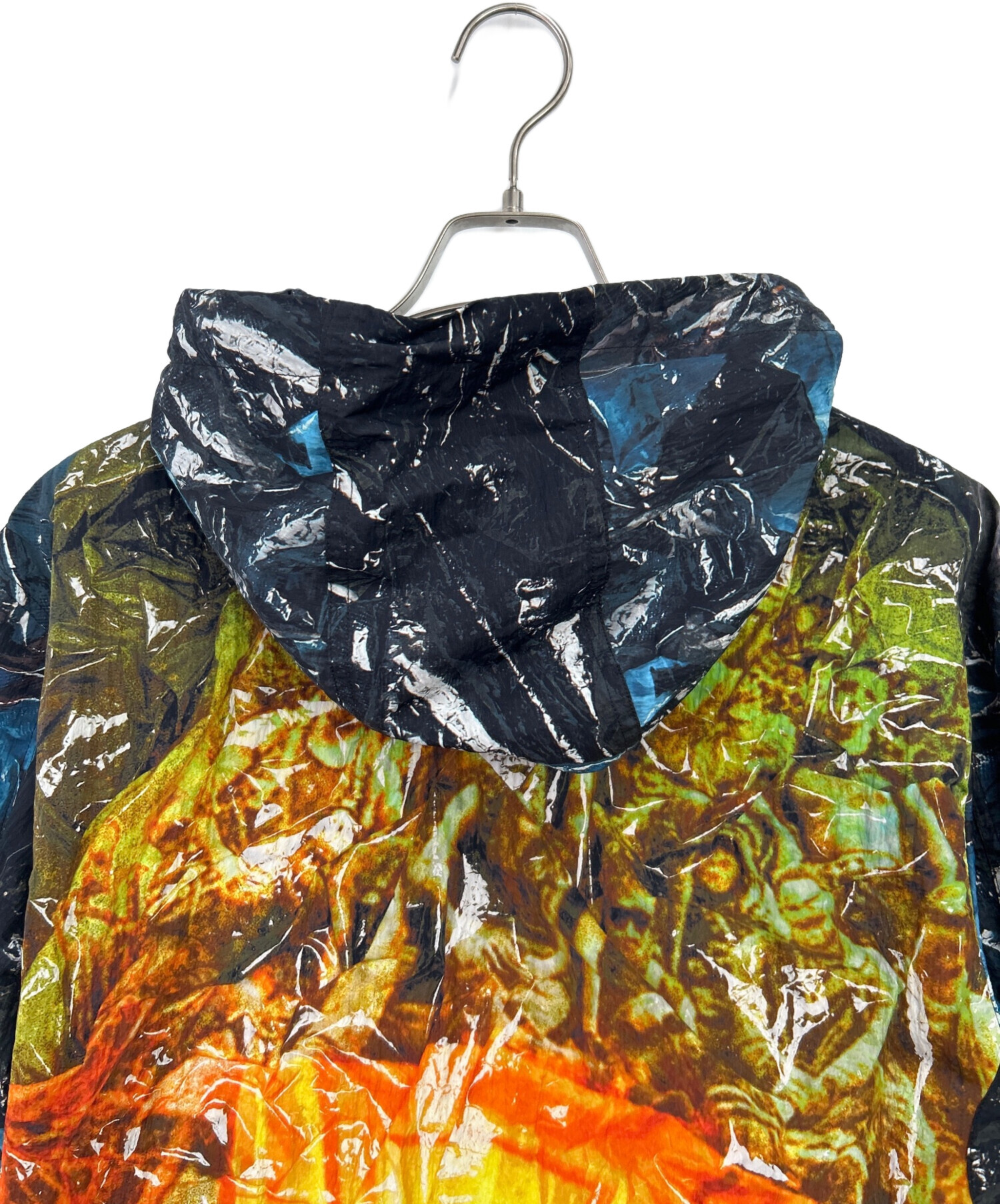 DIESEL グラフィックプリント ナイロンジャケット中古品 中古・古着通販】DIESEL (ディーゼル) ナイロンジャケット パープル