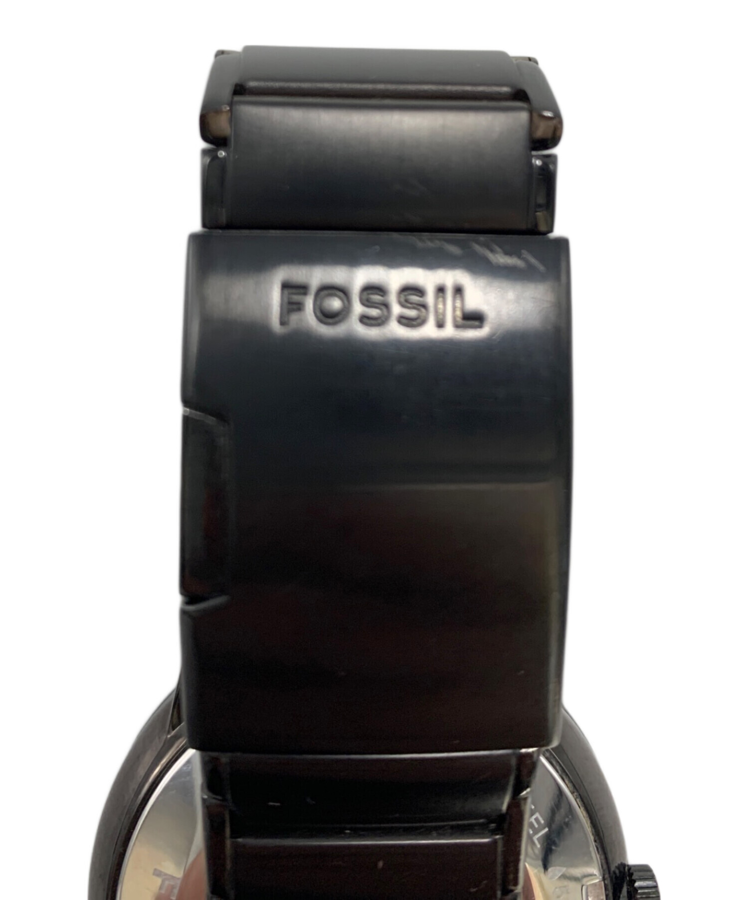 中古・古着通販】FOSSIL (フォッシル) 腕時計 ブラック｜ブランド