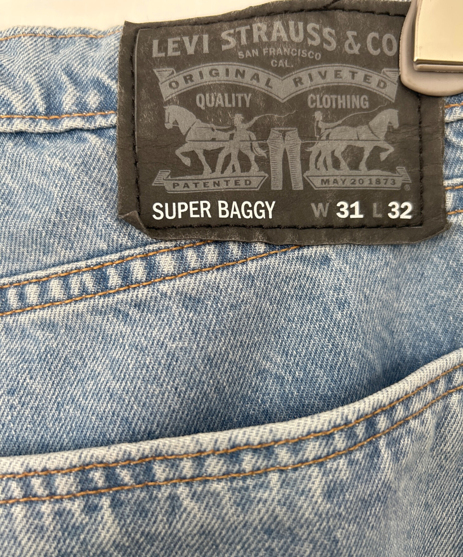 中古・古着通販】LEVI'S (リーバイス) SKATE SUPER BAGGY デニムパンツ