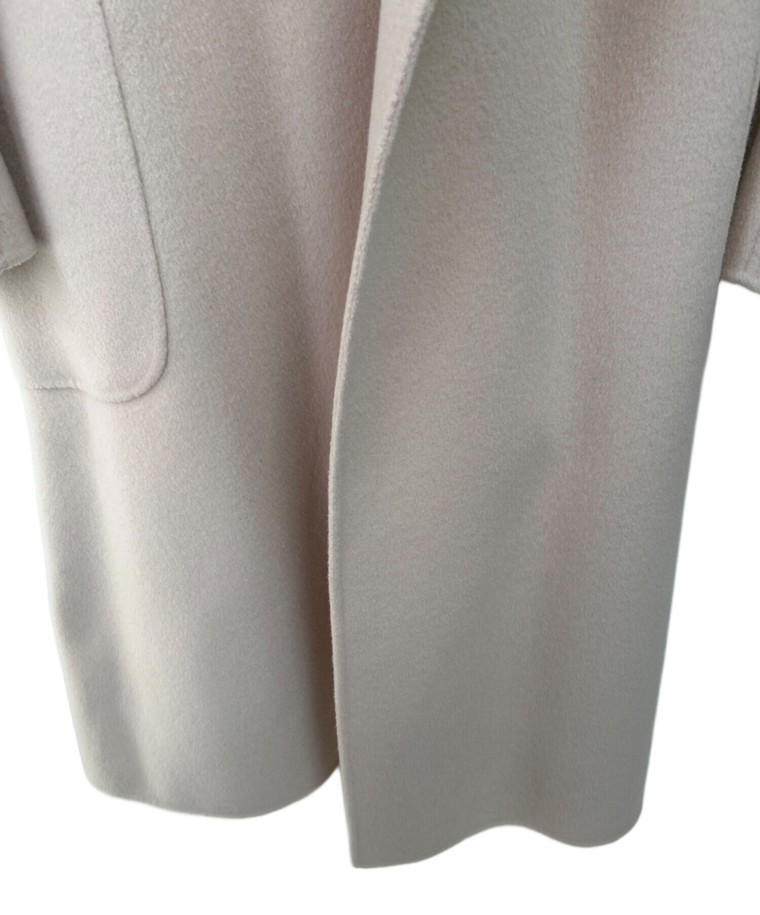 ANAYI カルゼリバー ロングコート 38 ベージュ 中古・古着通販】ANAYI (アナイ) ロングコート ベージュ系 サイズ:38