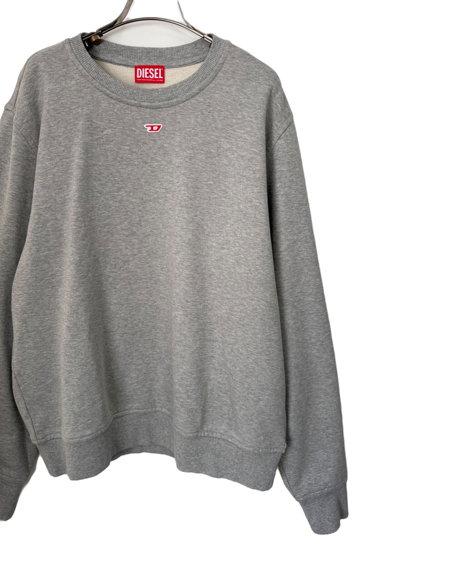 中古・古着通販】DIESEL (ディーゼル) スウェット グレー サイズ:L