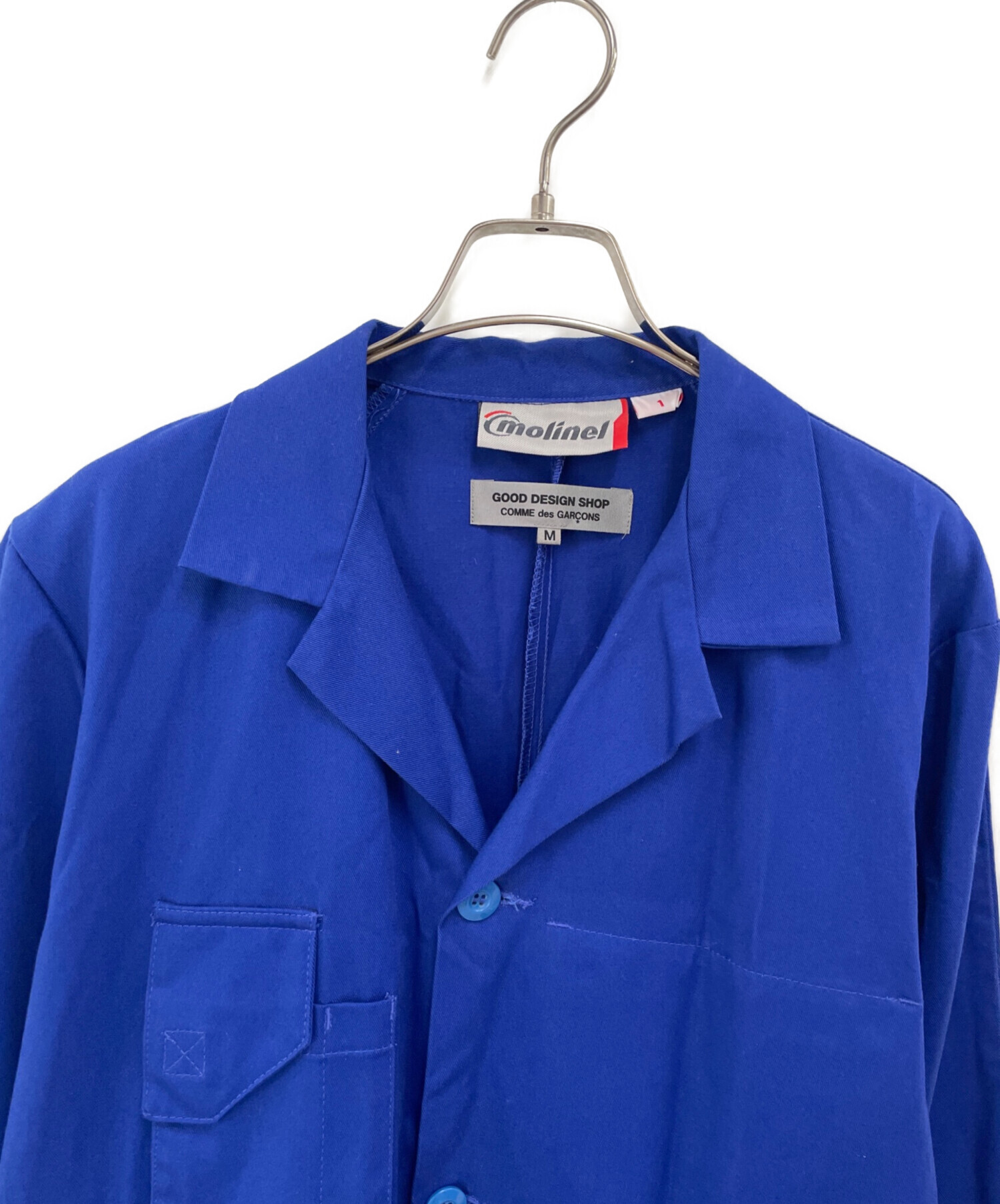 CDG × Molinel コットン　ショップコート　ギャルソン 中古・古着通販】GOOD DESIGN SHOP COMME des GARCONS (グッドデザイン