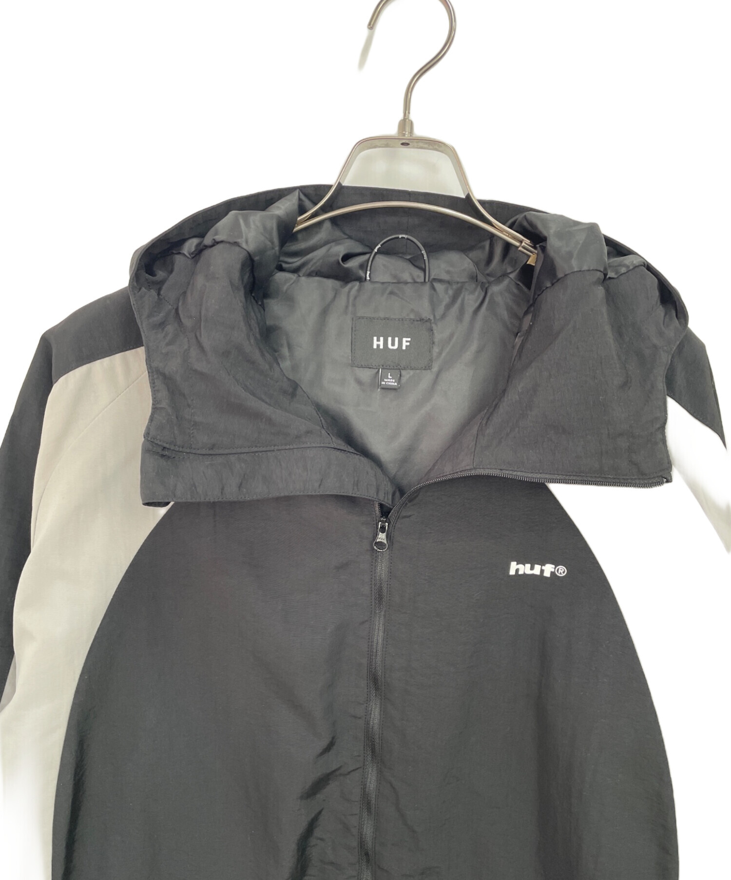 初心者ブロフ見て HUF×KODAK ナイロンジャケット（M） ハフ×コダック