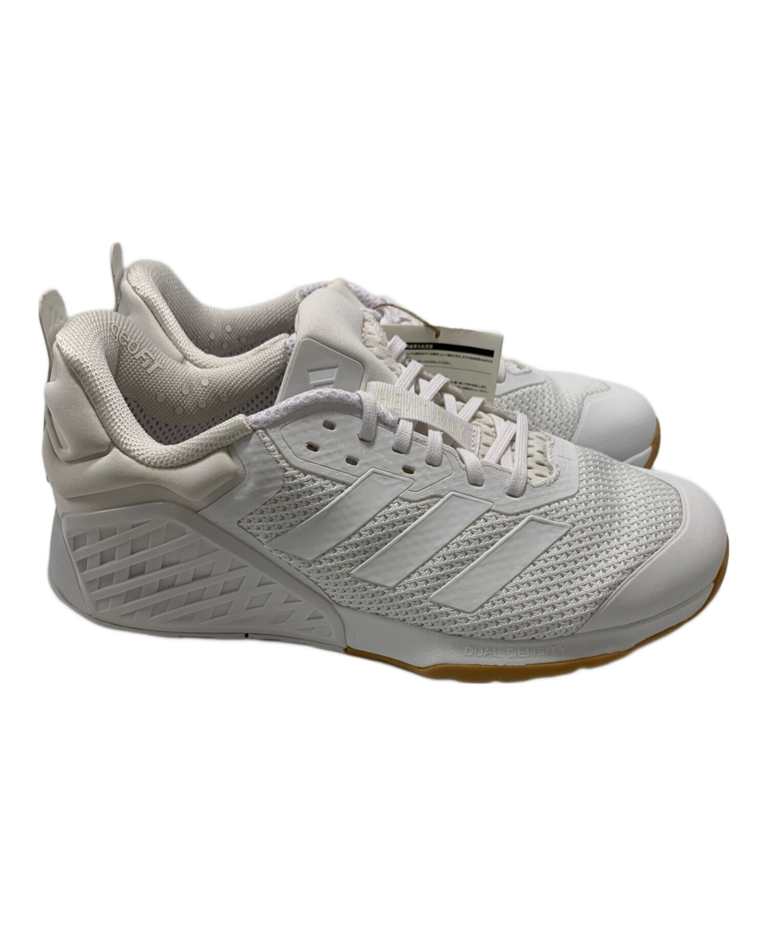 adidas ドロップセット3 レディース　24cm 新品未使用箱無 中古・古着通販】adidas (アディダス) ドロップセット3 ホワイト