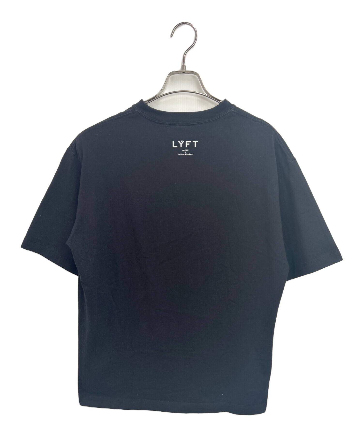 中古・古着通販】Lyft (リフト) 半袖カットソー ブラック サイズ:S
