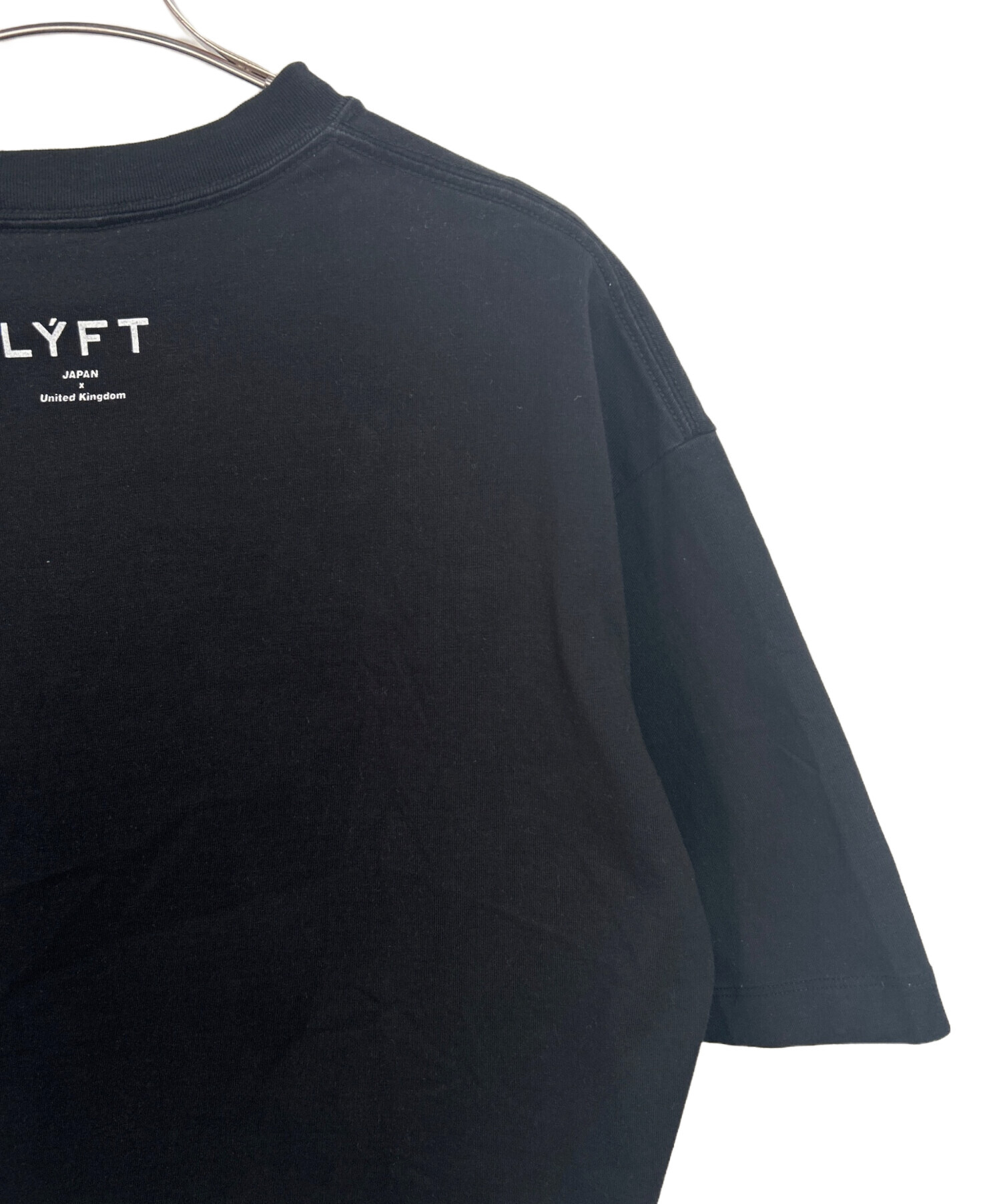 LYFT ブラック スプラッターデザイン Tシャツ 完売品 LYFT オーバー