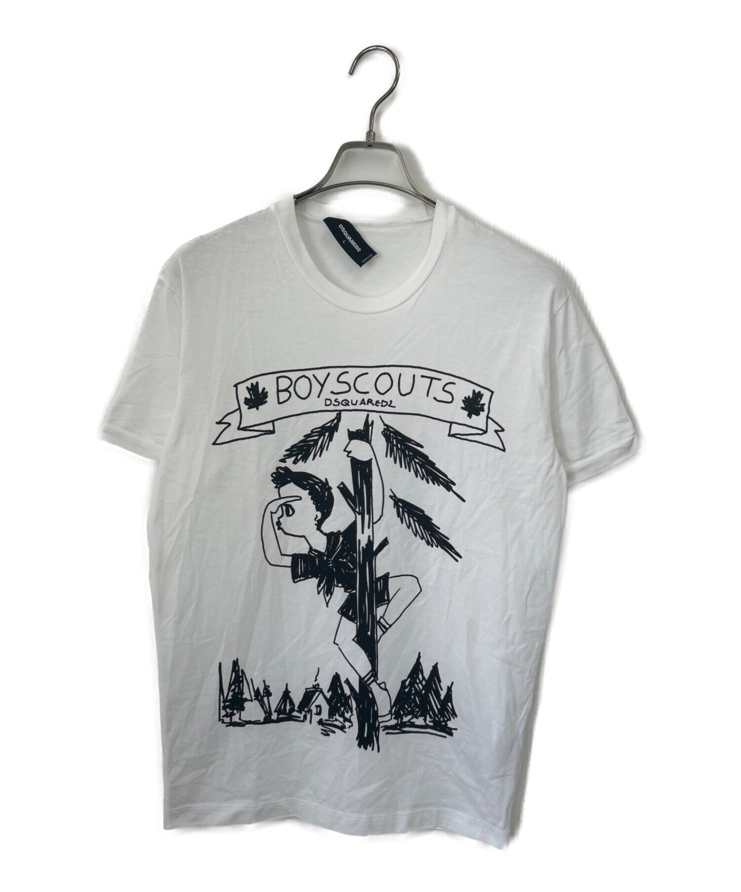中古・古着通販】DSQUARED2 (ディースクエアード) 半袖カットソー
