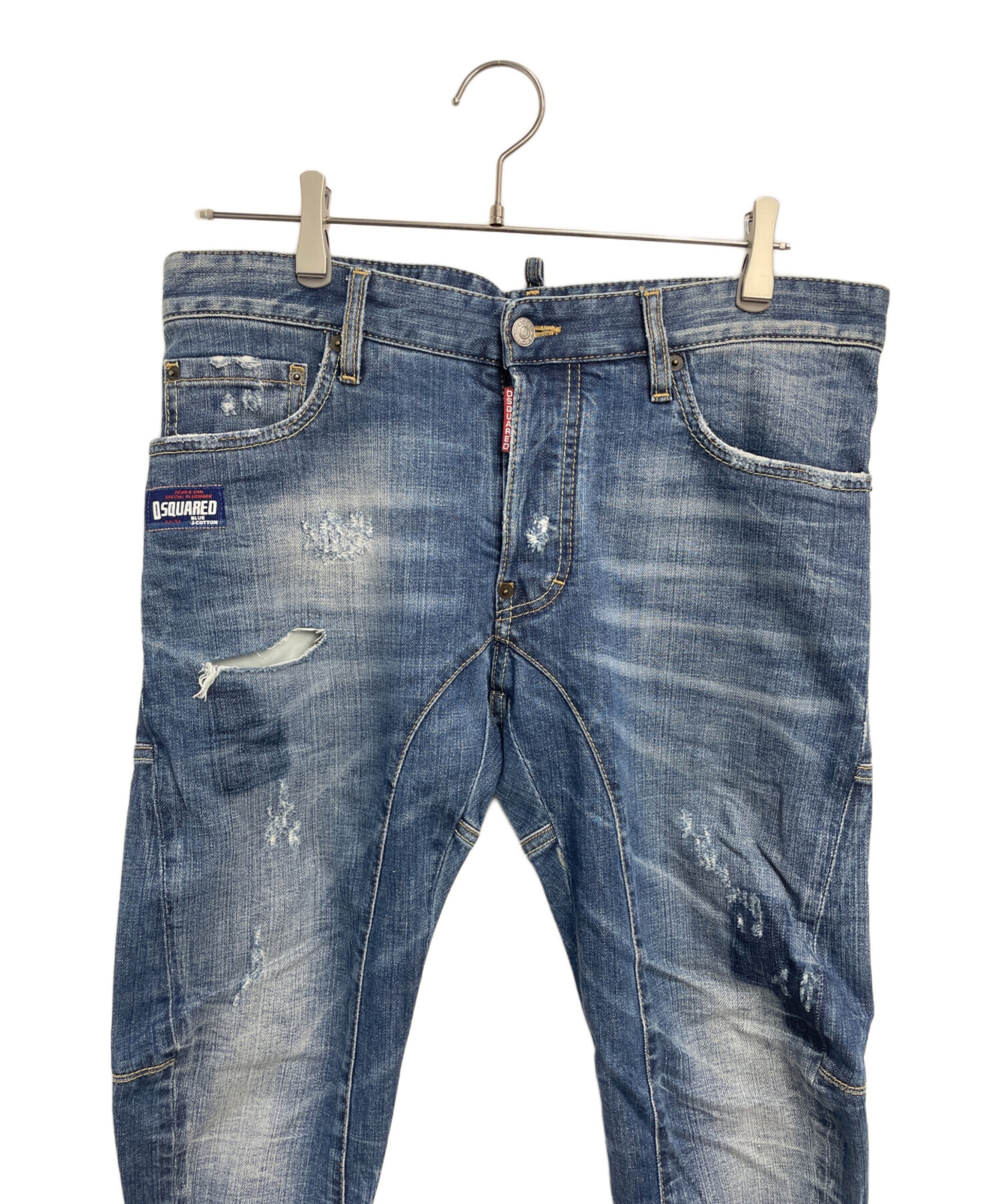 中古・古着通販】DSQUARED2 (ディースクエアード) ダメージ加工デニム