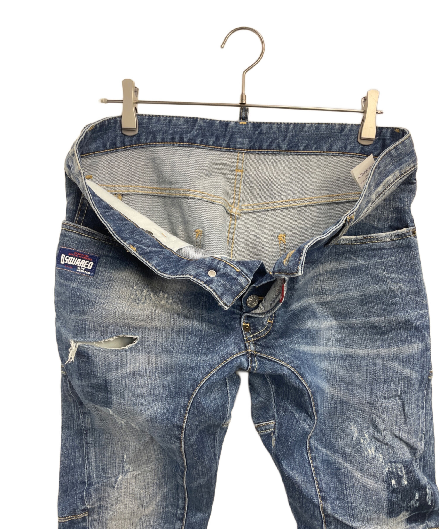 中古・古着通販】DSQUARED2 (ディースクエアード) ダメージ加工デニム