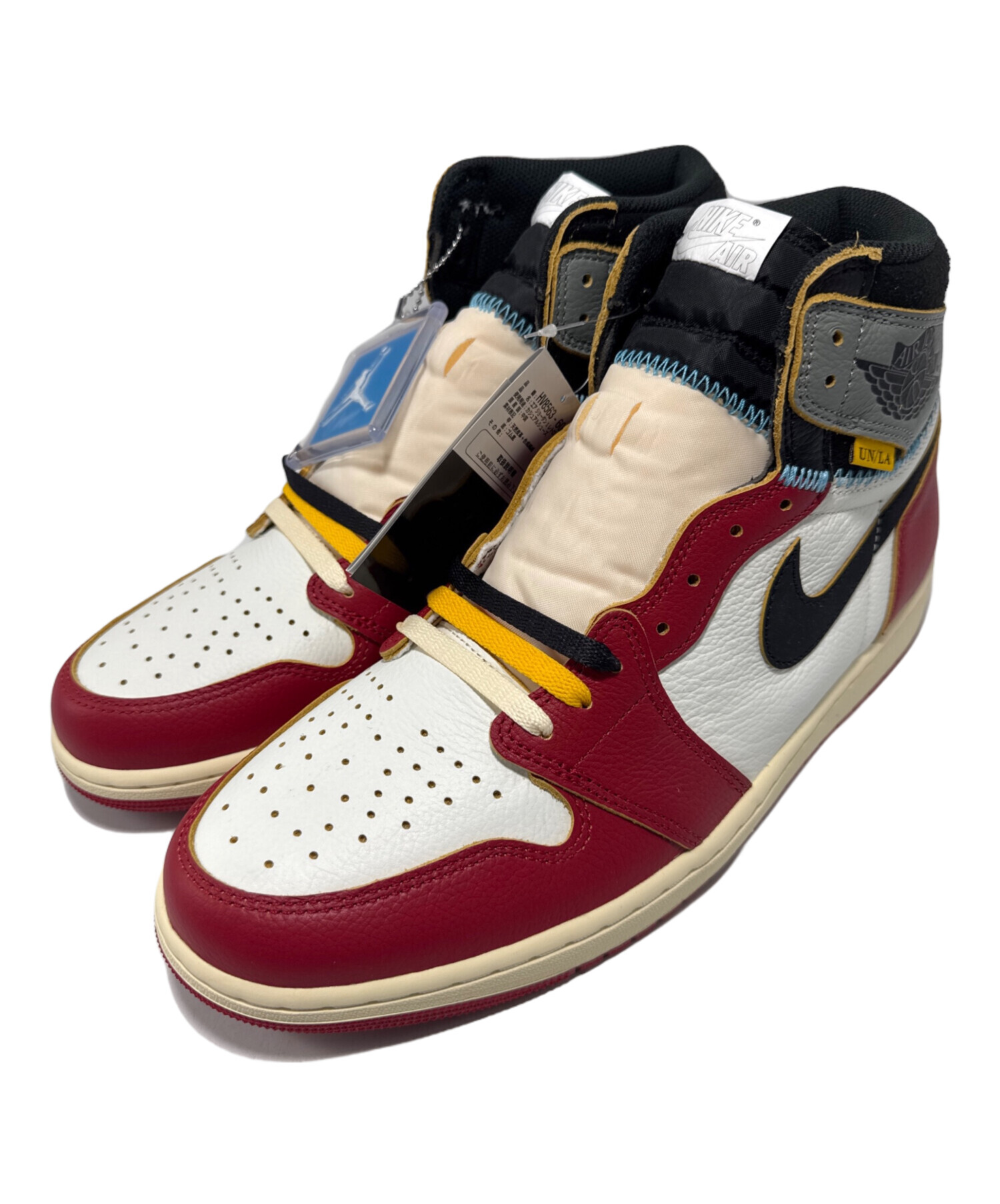 UNION × NIKE AIR JORDAN 1 RETRO HIGH OG NRG VARSITY RED⁄WOLF GREY