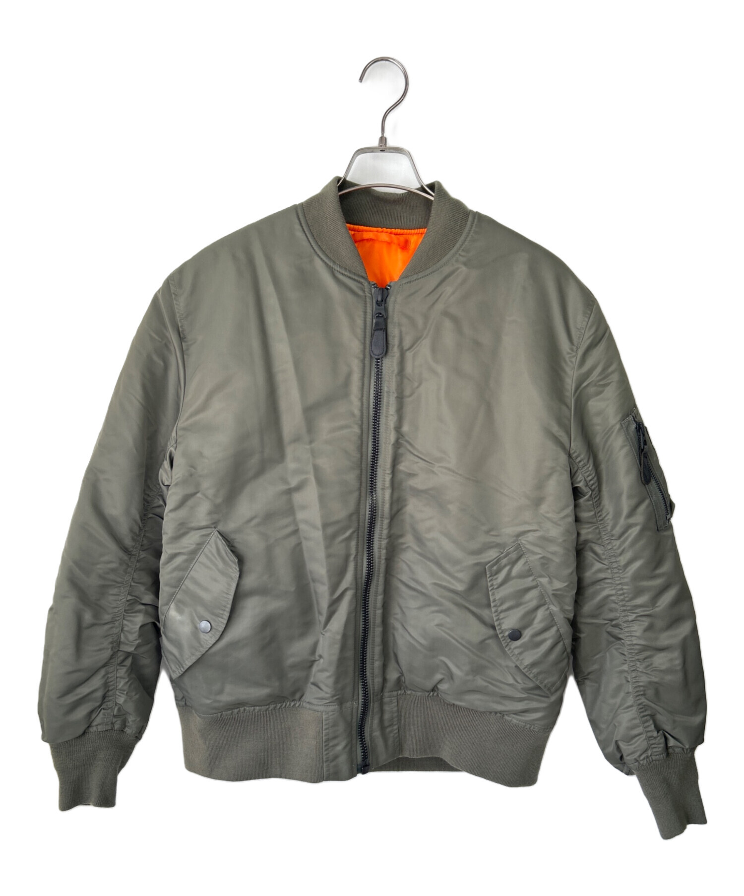 中古・古着通販】waiper (ワイパー) MA-1フライトジャケット カーキ