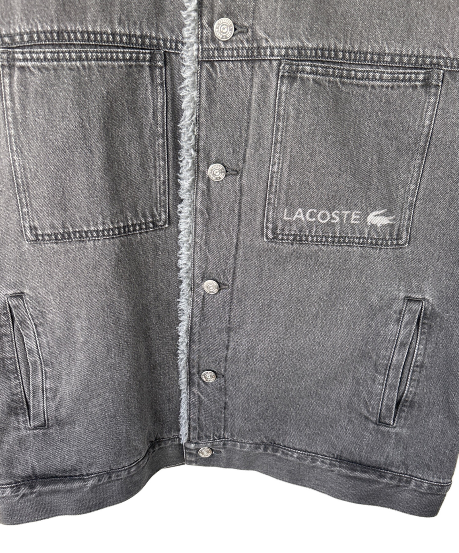 中古・古着通販】LACOSTE (ラコステ) ボアライニングデニムジャケット 