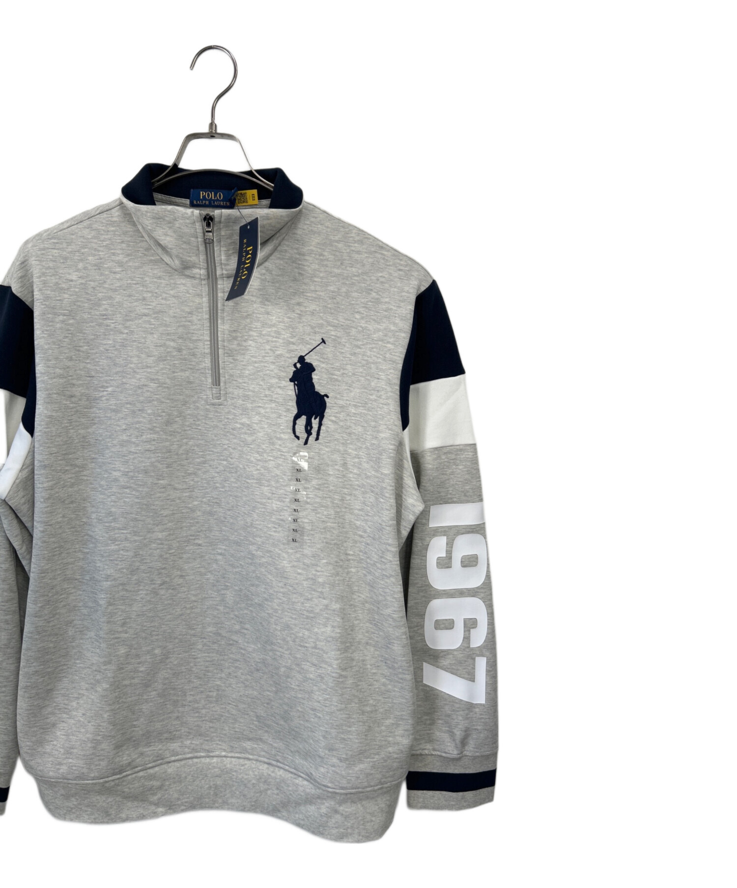 ラルフローレン　スウェット　タグ付き 中古・古着通販】POLO RALPH LAUREN (ポロ・ラルフローレン) ハーフ