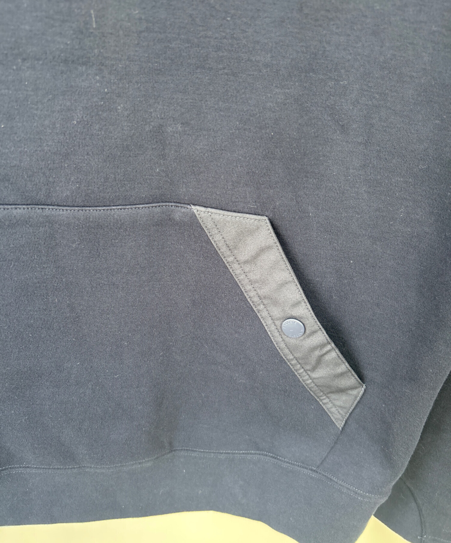 中古・古着通販】LACOSTE (ラコステ) ハーフジップパーカー ネイビー 