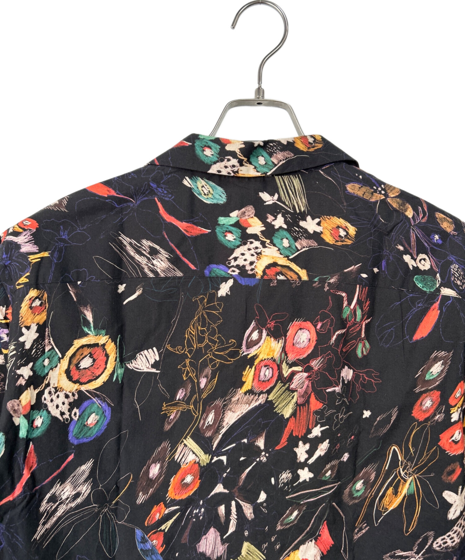 中古・古着通販】PAUL SMITH (ポールスミス) 半袖シャツ ブラック 