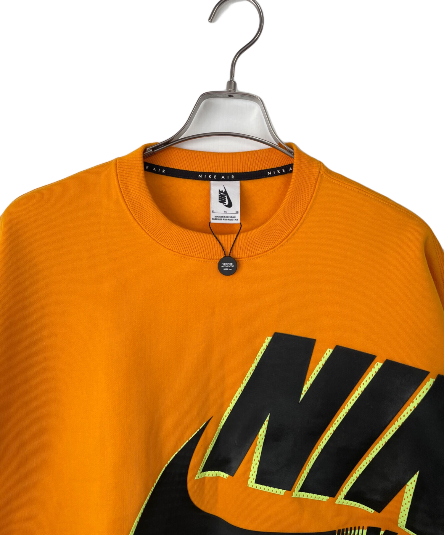 中古・古着通販】NIKE (ナイキ) スウェット オレンジ サイズ:XL