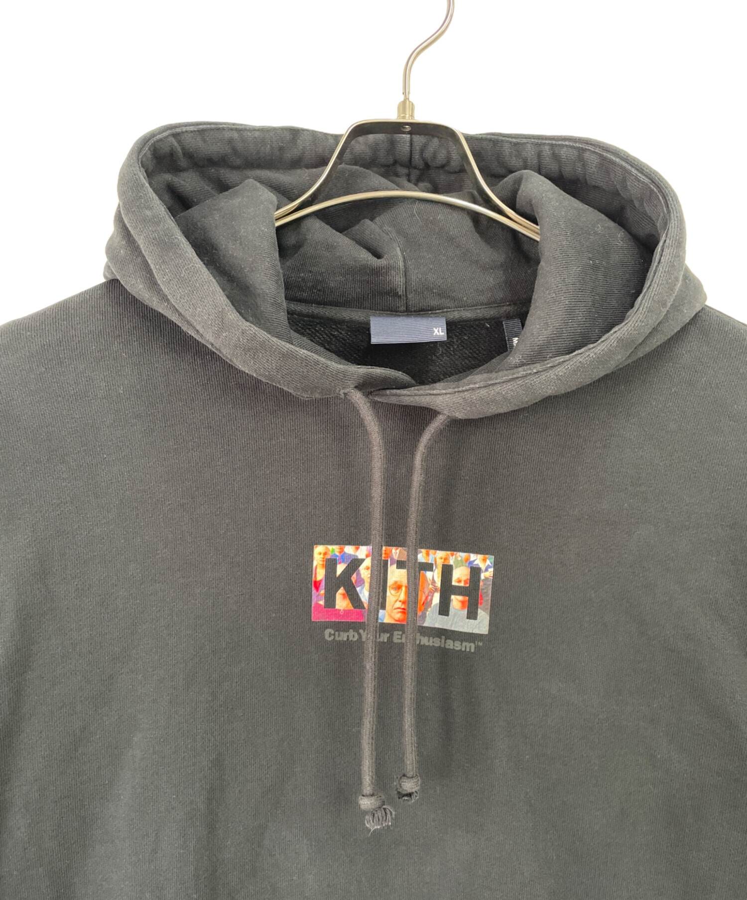 中古・古着通販】KITH (キス) パーカー ブラック サイズ:XL｜ブランド